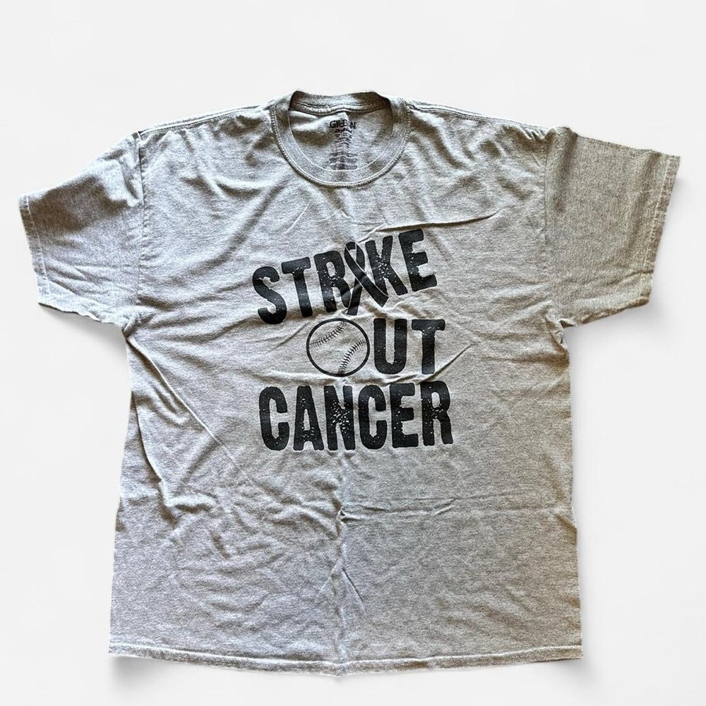 Strike out cancer baseball theme net proceeds goes to st jude hospital